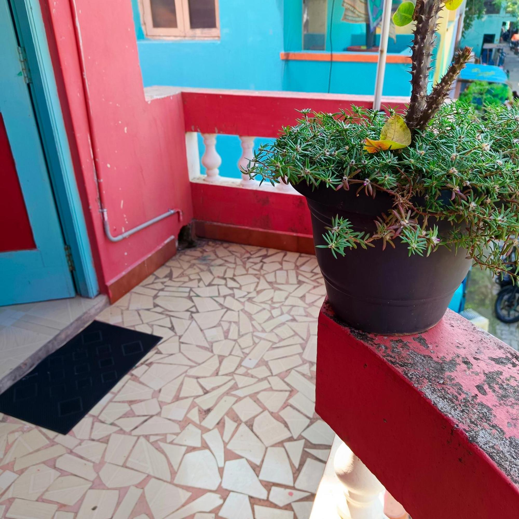 Blue Waves Homestay 퐁디셰리 외부 사진